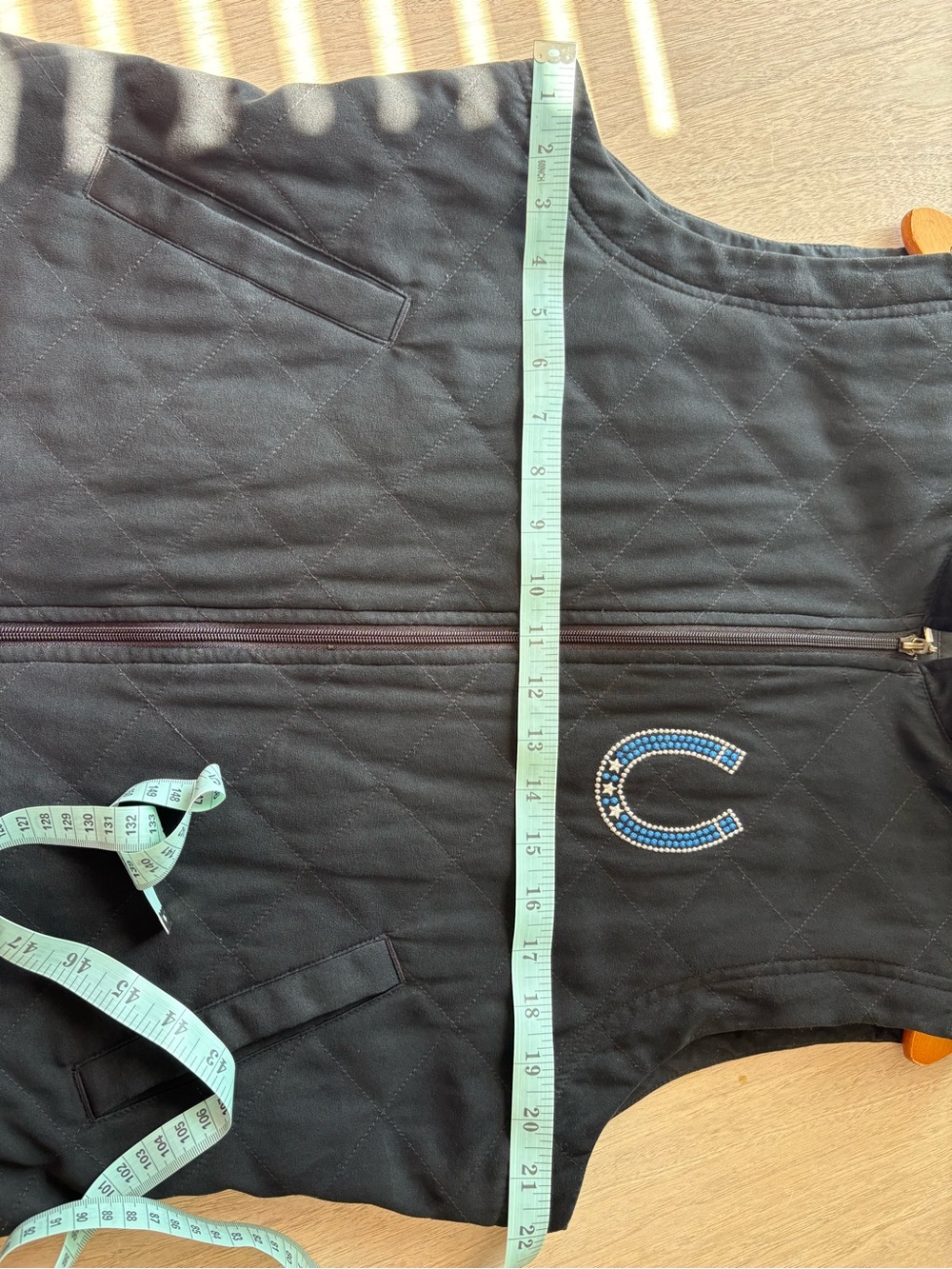 Weatherproof Indianapolis Colts black quilted vest with embroidered logo - Picture 4 of 9